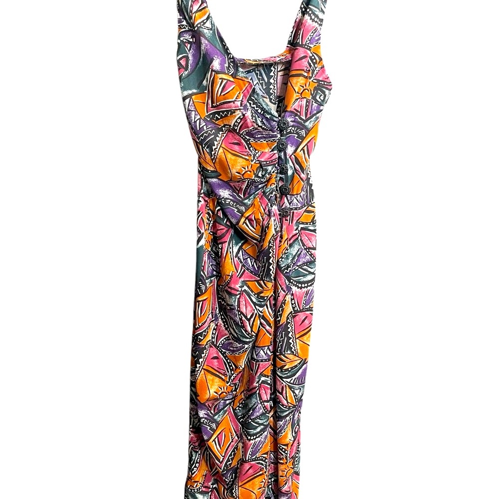Asymmetrical Multicolor Dress
